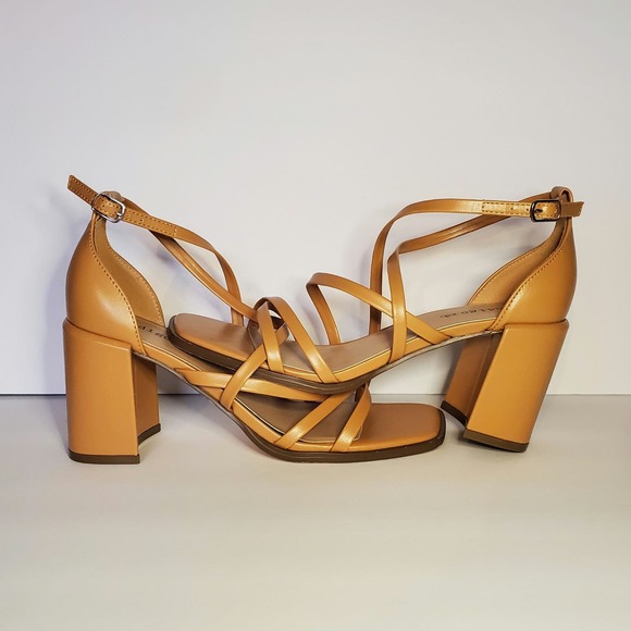 Francesca's Indigo Rd. 'Archar' Strappy Block Heels - US Women's Size 8M - Picture 5 of 7